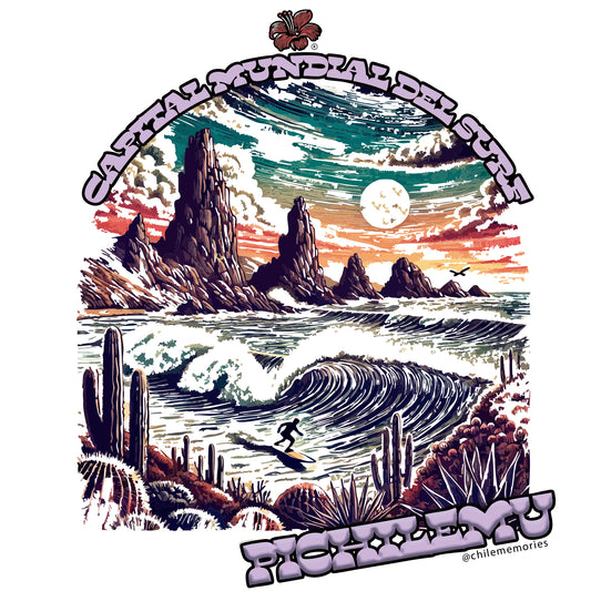 Pichilemu T-shirt - Chile Memories Edition