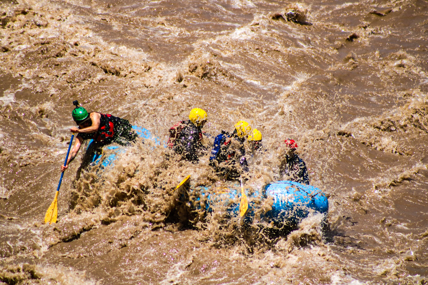 Full Day Cajón del Maipo: Rafting + Hot Springs Plan A